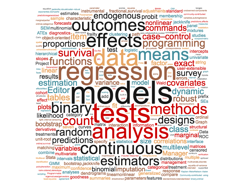 A broad suite of statistical tools